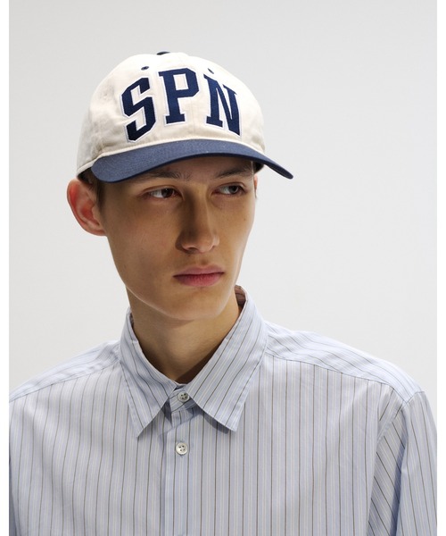 SOPHNET.（ソフネット）の「2TONE CAP（キャップ・メンズ・ネイビー/グリーン・FREE）」の3枚目の写真