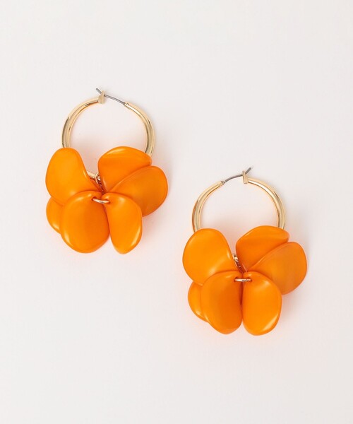 値下☆フラワーフープピアス♡350円 限定展開 フラワーフープピアス（ピアス（両耳用））｜FREAK'S