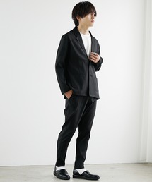 MinoriTY | 【MinoriTY】ツイルテーラードジャケットセットアップ テーパードパンツ アンクルパンツ メンズ(セットアップ)