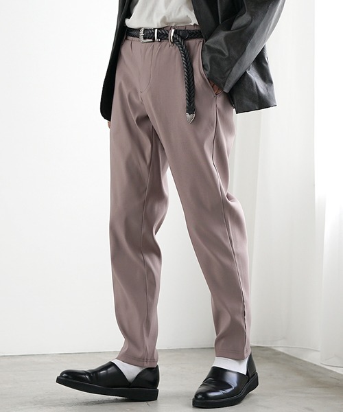 MinoriTY（マイノリティ）の「【MinoriTY】ツイルテーラードジャケットセットアップ テーパードパンツ アンクルパンツ メンズ（セットアップ・メンズ・その他2/その他1/グリーン系その他/ストライプ/チェック/パープル系その他/ブラック系その他/ラベンダー/グリーン/ブラック・M/L/S）」の18枚目の写真