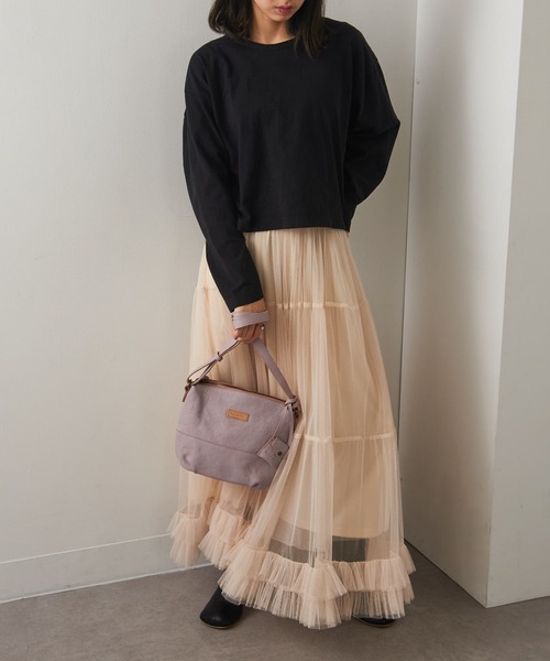 toleur（トーラ）の「【toleur】カウレザーショルダー 11966（ショルダーバッグ・レディース・ブラック/グレイッシュベージュ/キャメル/オリーブ/パープル・FREE）」の18枚目の写真