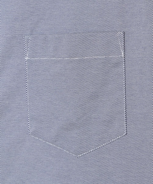 CROWDED CLOSET（クラウデッドクローゼット）の「〈DISNOTICED/ディスノーティス〉ツイルジャージハーフスリーブシャツ（シャツ/ブラウス・メンズ・ホワイト/ネイビー・02/03/04）」の4枚目の写真