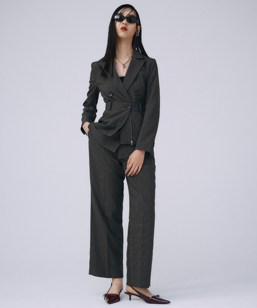 セール】CORSET LAYERED JACKET/コルセットレイヤードジャケット