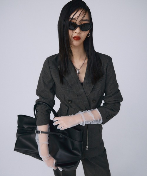 セール】CORSET LAYERED JACKET/コルセットレイヤードジャケット