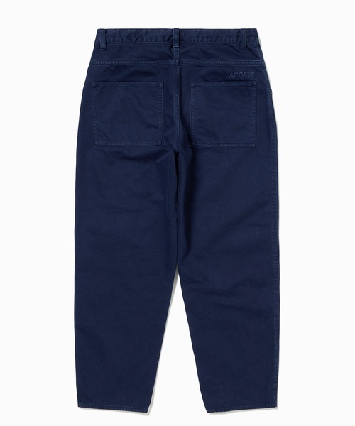 LACOSTE（ラコステ）の「11.5oz ワイドテーパードカラーデニムパンツ（デニムパンツ・メンズ・ライトグレー/ネイビー/グリーン・38/42/46）」の17枚目の写真