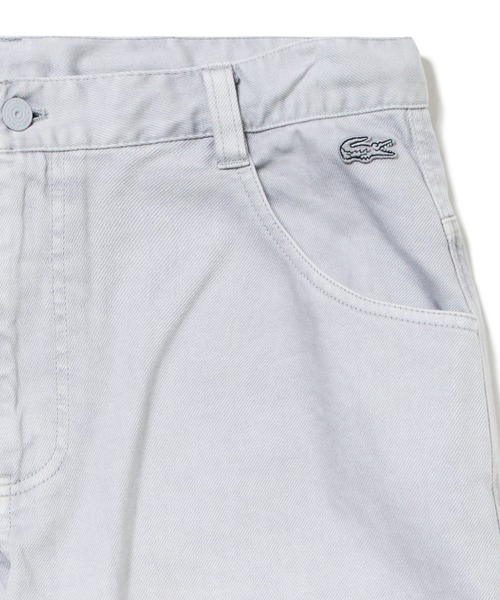 LACOSTE（ラコステ）の「11.5oz ワイドテーパードカラーデニムパンツ（デニムパンツ・メンズ・ライトグレー/ネイビー/グリーン・38/42/46）」の10枚目の写真