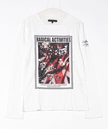 in the attic（インジアティック）の「【in the attic】ヴィンテージプリントクルーネックL/S-T（Tシャツ/カットソー）」