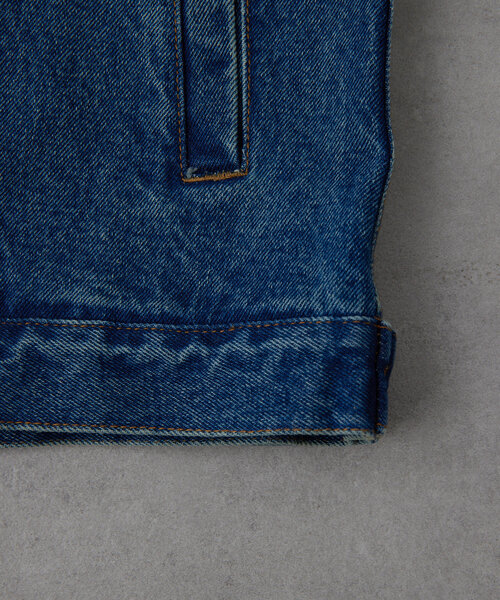 ear PAPILLONNER(イアパピヨネ)の「【PEZ(ペッツ)×ear】ピンバッジデニムジャケット(その他アウター・レディース・ブルー/ホワイト・FREE)」の17枚目の写真