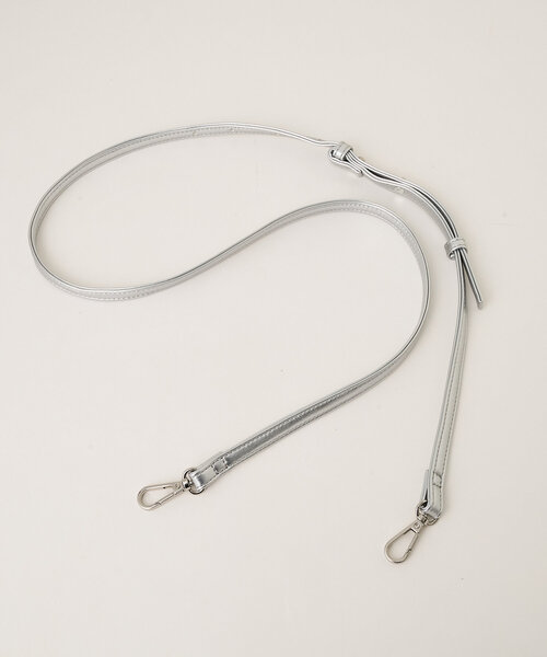 DISCOAT（ディスコート）の「メッシュハンドルミニホーボーバッグ（ショルダーバッグ・レディース・シルバー/キャメル/ブラック・FREE）」の13枚目の写真