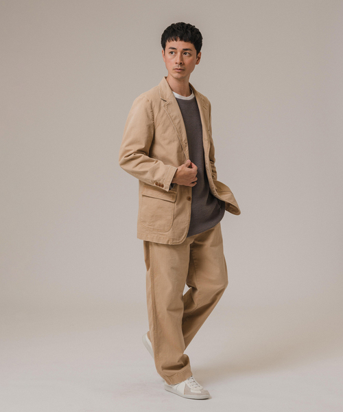 クチュール ド アダム oversize gunclub check ジャケット セール】COUTURE D'ADAM(クチュール ド アダム) Aged Sack JK