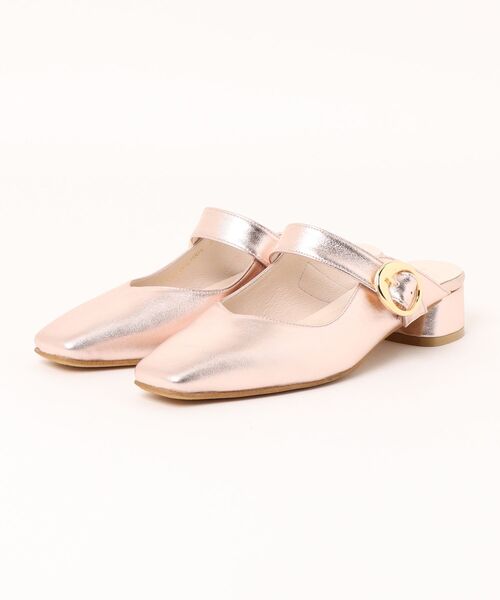 Au BANNISTER(オゥバニスター)の「メリージェーンミュールパンプス(サンダル・レディース・イエロー/ブラック/アイボリー/その他/ピンクゴールド・37/38/36/39/35)」の4枚目の写真