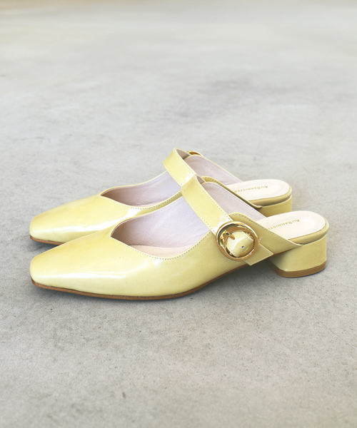 Au BANNISTER(オゥバニスター)の「メリージェーンミュールパンプス(サンダル・レディース・イエロー/ブラック/アイボリー/その他/ピンクゴールド・37/38/36/39/35)」の3枚目の写真
