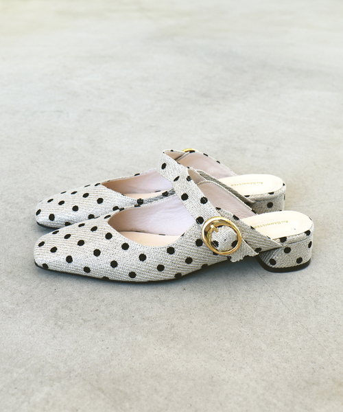 メリージェーンミュールパンプス