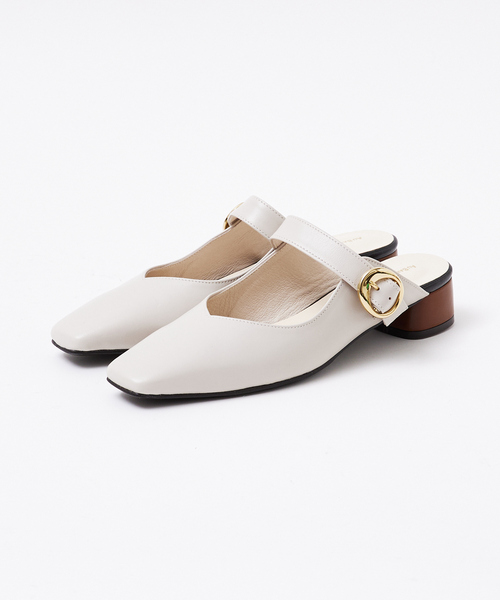 Au BANNISTER(オゥバニスター)の「メリージェーンミュールパンプス(サンダル・レディース・イエロー/ブラック/アイボリー/その他/ピンクゴールド・37/38/36/39/35)」の17枚目の写真