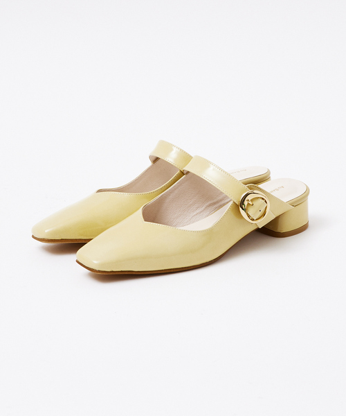 Au BANNISTER(オゥバニスター)の「メリージェーンミュールパンプス(サンダル・レディース・イエロー/ブラック/アイボリー/その他/ピンクゴールド・37/38/36/39/35)」の18枚目の写真