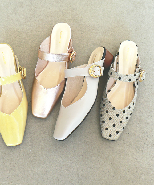 Au BANNISTER(オゥバニスター)の「メリージェーンミュールパンプス(サンダル・レディース・イエロー/ブラック/アイボリー/その他/ピンクゴールド・37/38/36/39/35)」の20枚目の写真