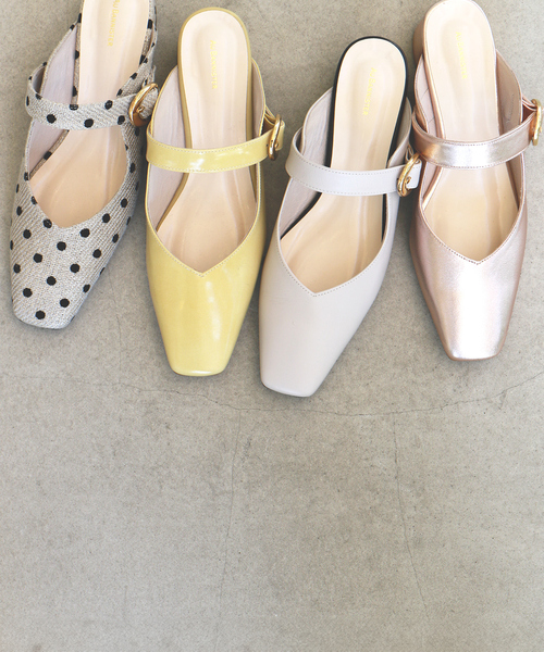 Au BANNISTER(オゥバニスター)の「メリージェーンミュールパンプス(サンダル・レディース・イエロー/ブラック/アイボリー/その他/ピンクゴールド・37/38/36/39/35)」の22枚目の写真