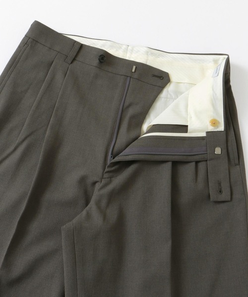 アデイインザライフ　パンツスーツ　薄手　ストレッチ　ダークグレー　38　M相当 セール】『イージーケア』LIFE STYLE TAILOR インディゴライク