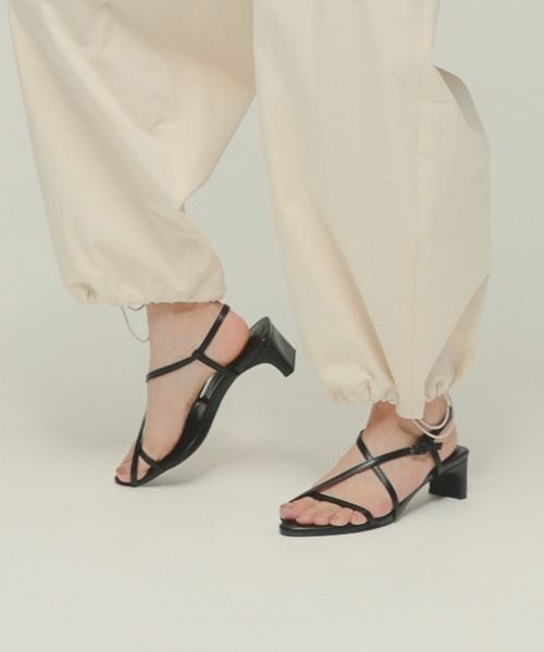 セール】【eL】Narrow Strap Sandal/286420（サンダル）｜eL