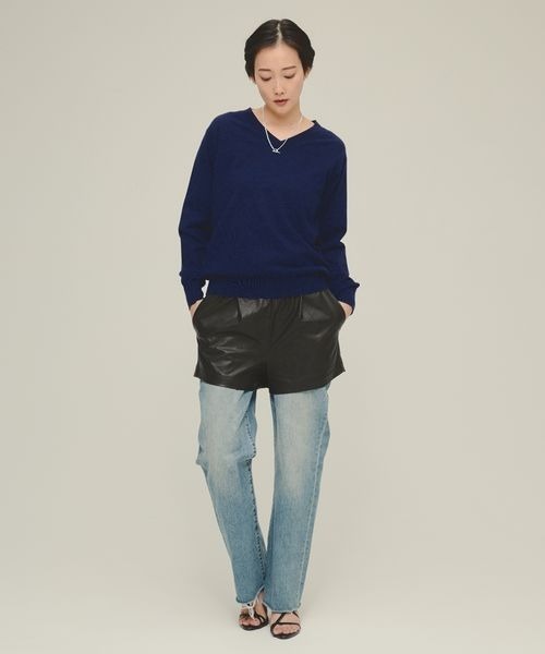 eL(エル)の「【eL】Narrow Strap Sandal/286420(サンダル・レディース・レッド/ブラック・MEDIUM/LARGE)」の8枚目の写真