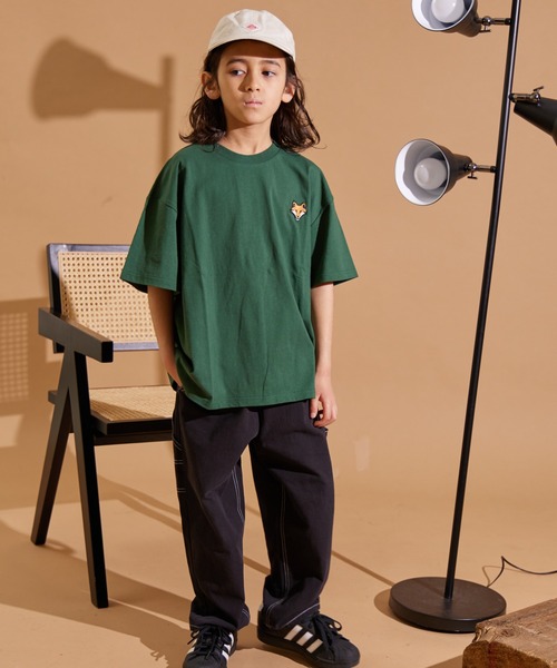 セール】【PAIRMANON STREET】キツネ刺繍 半袖 Tシャツ（Tシャツ