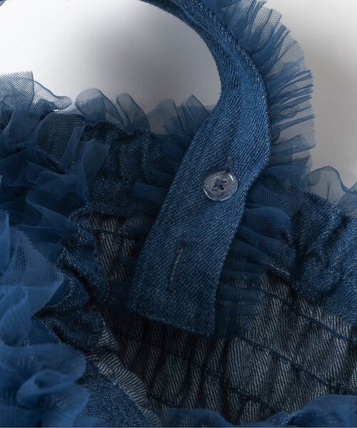 algy（アルジー）の「オールインワン風フリルセットアップ（その他パンツ・キッズ・ミント/インディゴブルー/グレー・SMALL/MEDIUM/X-SMALL/XX-SMALL）」の9枚目の写真