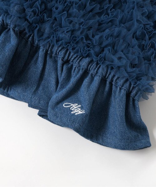algy（アルジー）の「オールインワン風フリルセットアップ（その他パンツ・キッズ・ミント/インディゴブルー/グレー・SMALL/MEDIUM/X-SMALL/XX-SMALL）」の11枚目の写真