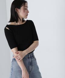 ◇ショルダースリットニット