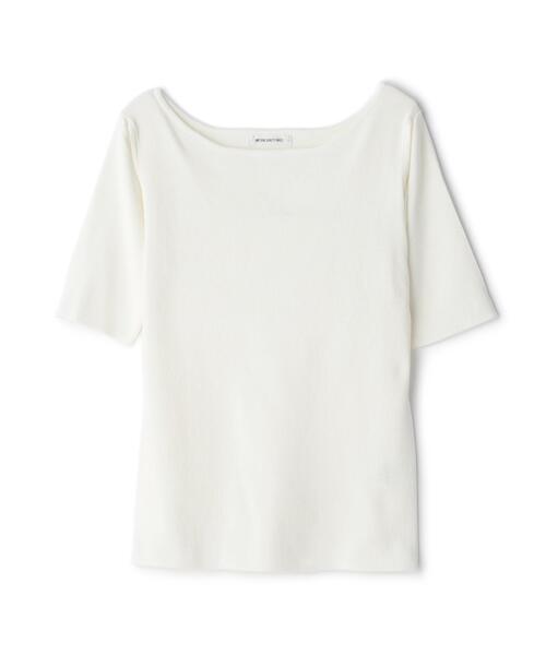 NATURAL BEAUTY BASIC(ナチュラルビューティーベーシック)の「◇ショルダースリットニット(ニット/セーター・レディース・ブラウン/ブラック/オフホワイト・FREE)」の12枚目の写真
