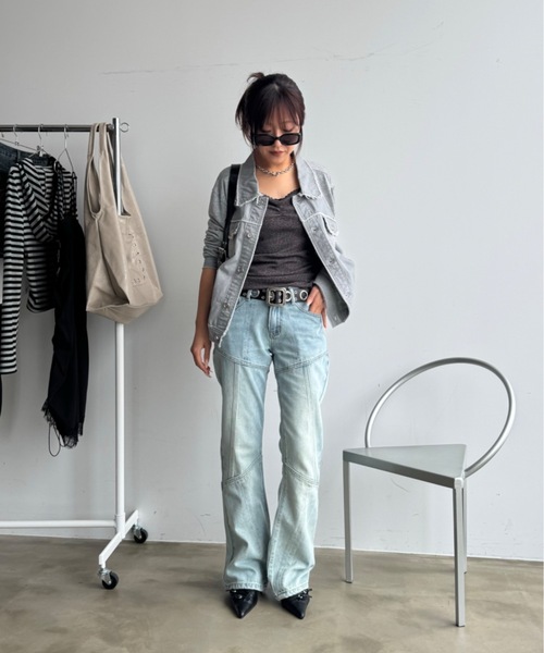 SHAGGIE（シャギー）の「レース付きレオパードキャミソールトップス（キャミソール・レディース・ブラウン/ブラック・FREE）」の21枚目の写真