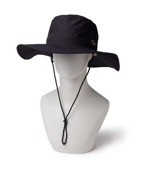 NEW ERA（ニューエラ）の「NEW ERA/ニューエラ ハット アドベンチャー ワイドブリム Typewriter カーキスウェットバンド ベーシック ブラック/ベージュ 14388550/14388551（ハット・メンズ・ベージュ/ブラック・S/M/M/L）」の6枚目の写真