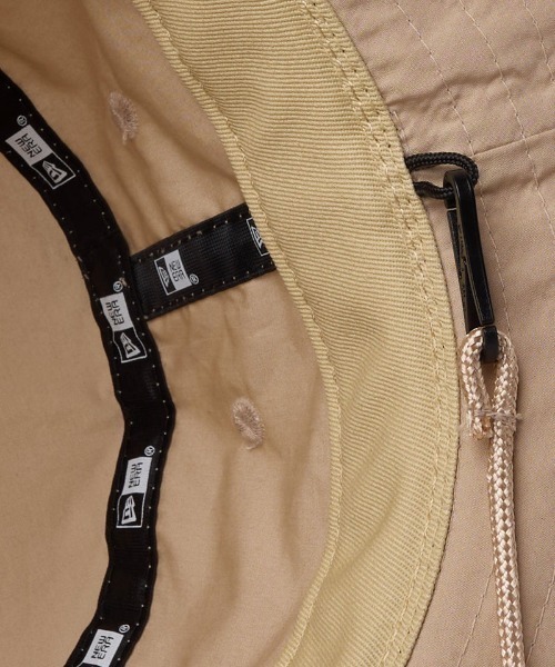 NEW ERA（ニューエラ）の「NEW ERA/ニューエラ ハット アドベンチャー ワイドブリム Typewriter カーキスウェットバンド ベーシック ブラック/ベージュ 14388550/14388551（ハット・メンズ・ベージュ/ブラック・S/M/M/L）」の11枚目の写真