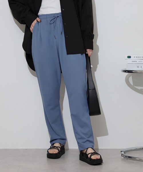 FUNALIVE（ファンアライブ）の「吸水速乾　UVカット　ストレッチ　ジョーゼット　テーパードパンツ（その他パンツ・メンズ・グレー/グレイッシュブルー/ブラック・M/L/LL）」の3枚目の写真