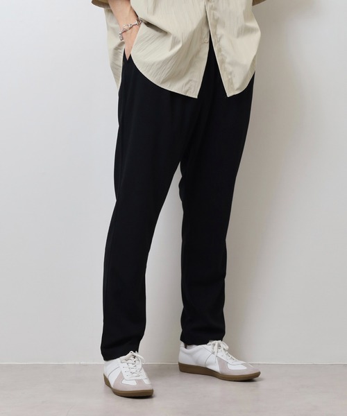 FUNALIVE（ファンアライブ）の「吸水速乾　UVカット　ストレッチ　ジョーゼット　テーパードパンツ（その他パンツ・メンズ・グレー/グレイッシュブルー/ブラック・M/L/LL）」の5枚目の写真