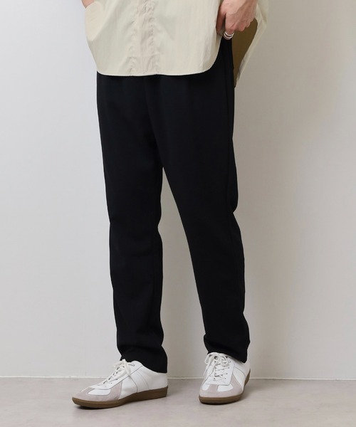 パンツ fujimidc セール】吸水速乾 UVカット ストレッチ ジョーゼット テーパード