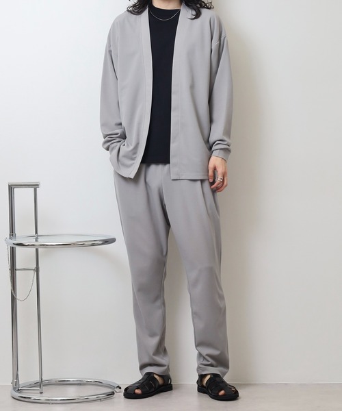 パンツ fujimidc セール】吸水速乾 UVカット ストレッチ ジョーゼット テーパード