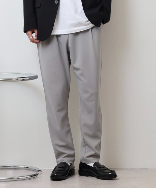 FUNALIVE（ファンアライブ）の「吸水速乾　UVカット　ストレッチ　ジョーゼット　テーパードパンツ（その他パンツ・メンズ・グレー/グレイッシュブルー/ブラック・M/L/LL）」の10枚目の写真