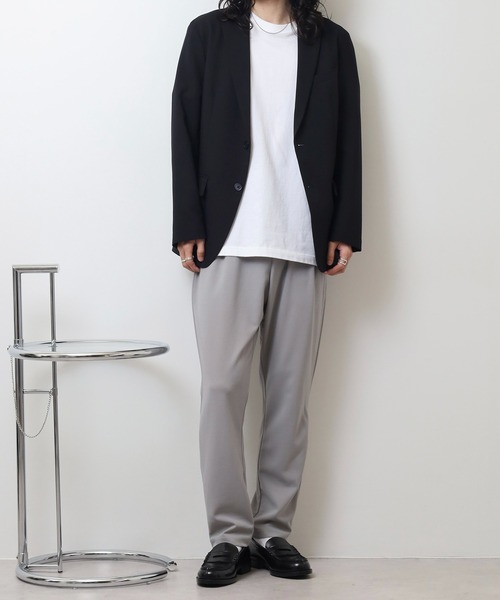 FUNALIVE（ファンアライブ）の「吸水速乾　UVカット　ストレッチ　ジョーゼット　テーパードパンツ（その他パンツ・メンズ・グレー/グレイッシュブルー/ブラック・M/L/LL）」の11枚目の写真