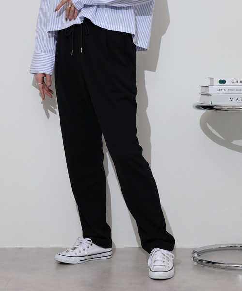 FUNALIVE（ファンアライブ）の「吸水速乾　UVカット　ストレッチ　ジョーゼット　テーパードパンツ（その他パンツ・メンズ・グレー/グレイッシュブルー/ブラック・M/L/LL）」の17枚目の写真