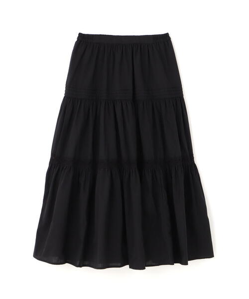 EDIT COLOGNE(エディットコロン)の「《EDIT COLOGNE》ローンレーススカート(スカート・レディース・ホワイト/ブラック・MEDIUM/SMALL)」の10枚目の写真