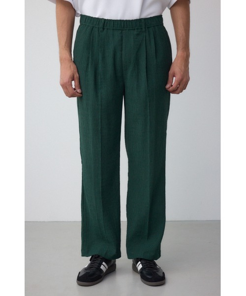 AZUL by moussy(アズールバイマウジー)の「楊柳イージースラックス(スラックス・メンズ・ブラック/カーキ/グレー・MEDIUM/LARGE)」の11枚目の写真