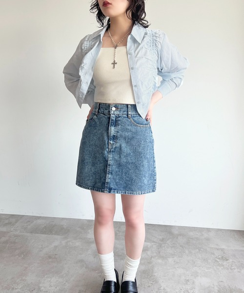 apres jour（アプレジュール）の「アソートドロストシャツ（シャツ/ブラウス・レディース・ライトイエロー/ブルー/オフホワイト/ブルー系その他/ピンク系その他・X-LARGE/フリー）」の20枚目の写真