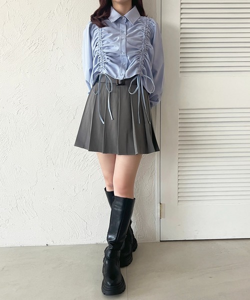 apres jour（アプレジュール）の「アソートドロストシャツ（シャツ/ブラウス・レディース・ライトイエロー/ブルー/オフホワイト/ブルー系その他/ピンク系その他・X-LARGE/フリー）」の8枚目の写真