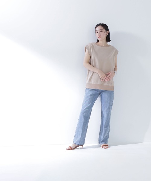 セール】◇サイドスリットスムーストップス（Tシャツ/カットソー