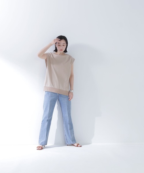 セール】◇サイドスリットスムーストップス（Tシャツ/カットソー