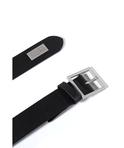 MM6 Maison Margiela(エムエムシックス メゾン マルジェラ)の「NUMERIC BUCKLE 3.0 BELT(ベルト・レディース・ブラック・ONE SIZE)」の3枚目の写真