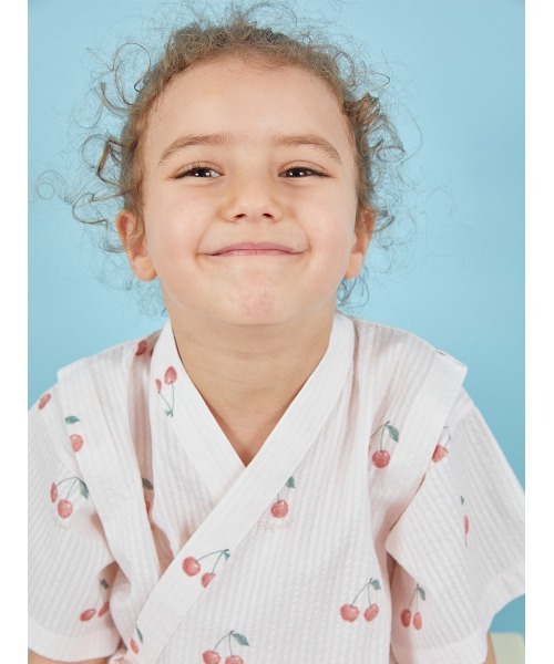 gelato pique 浴衣 「KIDS」甚平セット キッズ 子供 男の子