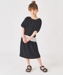 ever closet（エバークローゼット）の「フリルジャガードセットアップ（セットアップ・キッズ）」