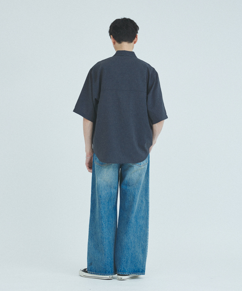 JOURNAL STANDARD(ジャーナルスタンダード)の「"吸水速乾 / 接触冷感" EVALET ST LIGHT 半袖 シャツ(シャツ/ブラウス・メンズ・ブラック系その他/グレー/ブラウン系その他/ライトグレー・SMALL/MEDIUM/LARGE)」の5枚目の写真