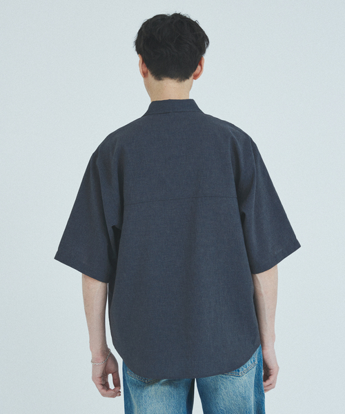 JOURNAL STANDARD(ジャーナルスタンダード)の「"吸水速乾 / 接触冷感" EVALET ST LIGHT 半袖 シャツ(シャツ/ブラウス・メンズ・ブラック系その他/グレー/ブラウン系その他/ライトグレー・SMALL/MEDIUM/LARGE)」の8枚目の写真